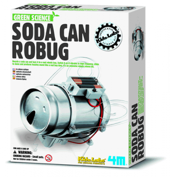 SM Green Science - Soda Can Robug