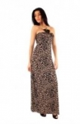 FB Cheyenne Leopard Print I Maxi Dress 
