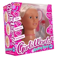 John Adams Girl's World Bead and Style Head