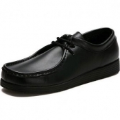 1KH BOYS TREVOR JNR LEATHER SCHOOOL SHOES