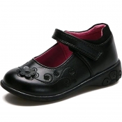 1KH GIRLS LUCY SCHOOL SHOES WITH LIGHTS