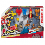 Transformers Hero Mashers Bumblebee and Strafe Team Pack